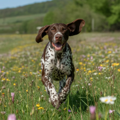 Nusa22 Blackwater Shorthairs German Shorthaired Pointer Puppy Display Portrait
